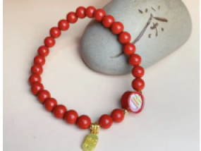 FJE上海饰品展展商推荐｜岐悦商贸：手工编织朱砂饰品